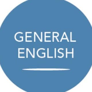 Логотип телеграм канала General English